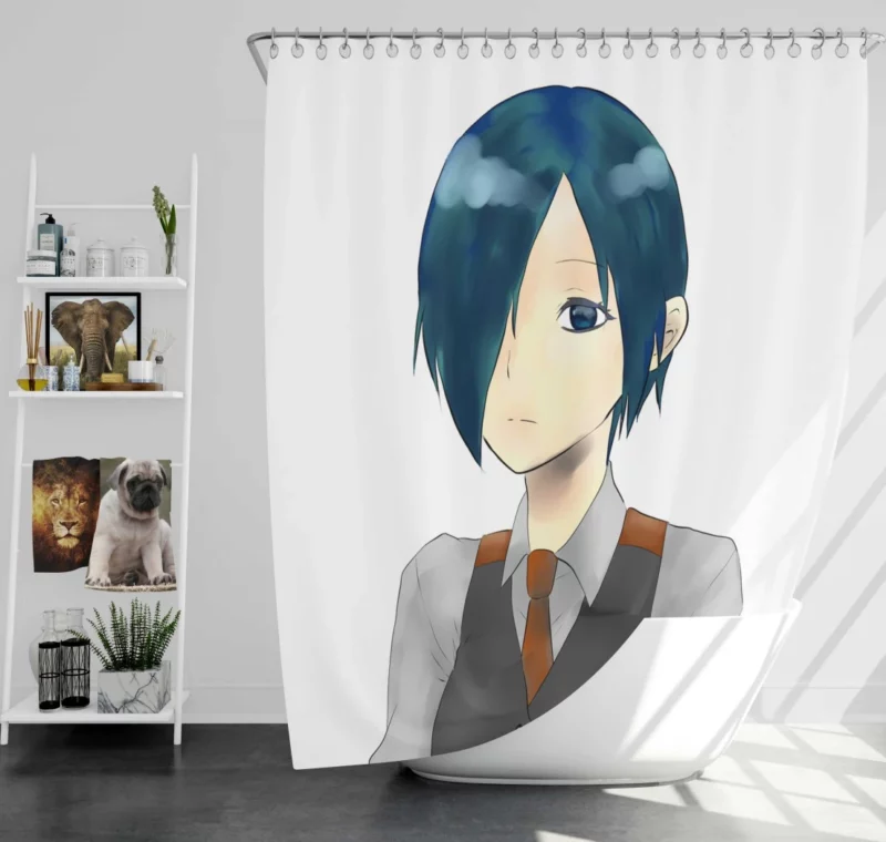 Tokyo Ghoul Enigmatic Touka Kirishima Anime Shower Curtain