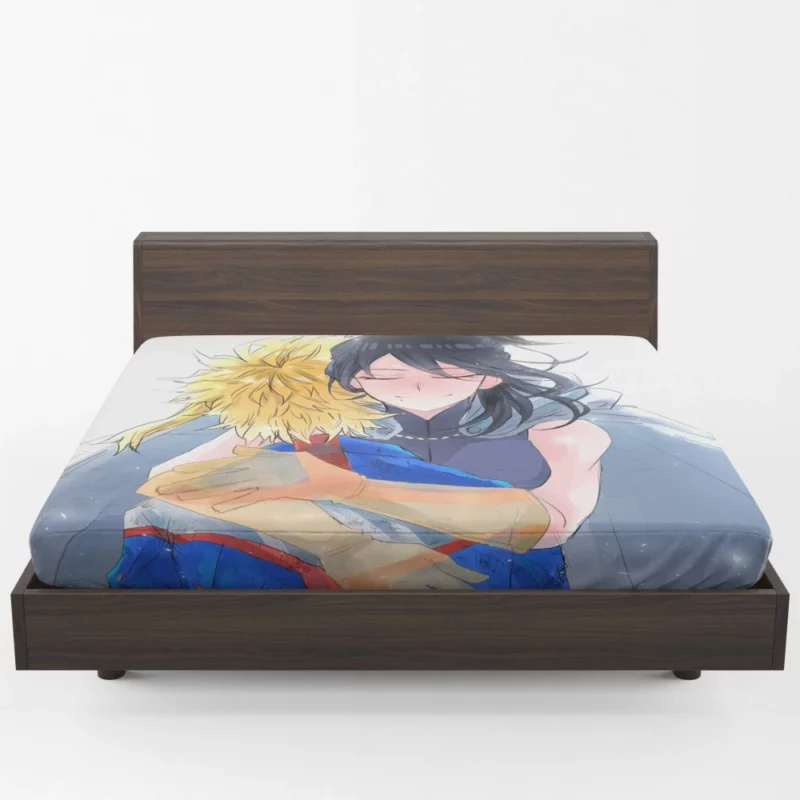 Toshinori Yagi Heroic Legacy Anime Fitted Sheet 1