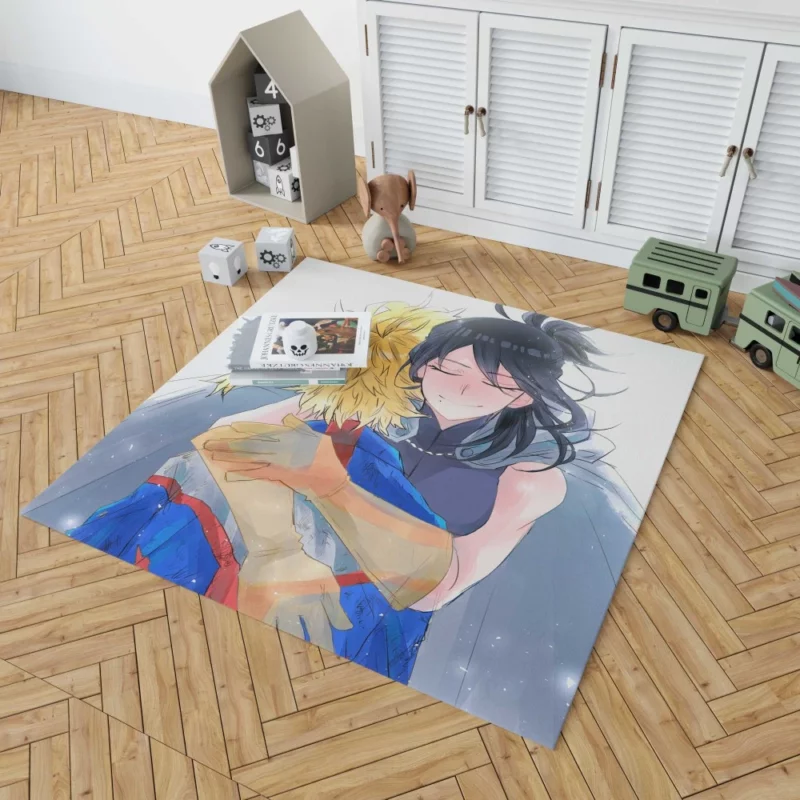 Toshinori Yagi Heroic Legacy Anime Rug 1