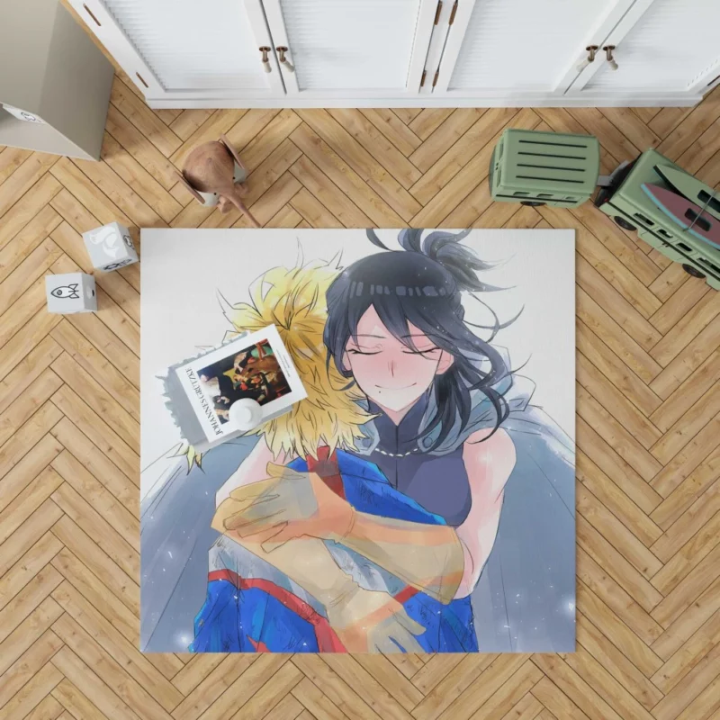 Toshinori Yagi Heroic Legacy Anime Rug