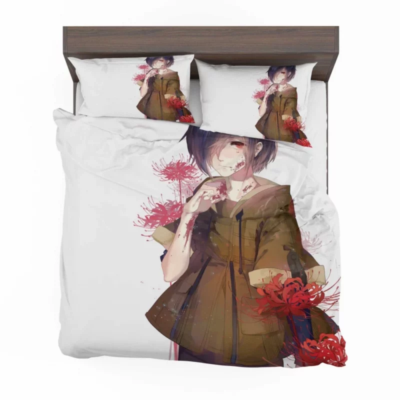 Touka Kirishima Aegis of Ghoul Anime Bedding Set 1