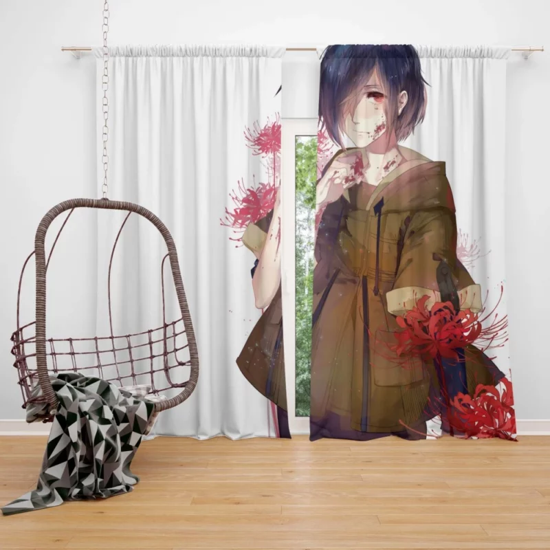 Touka Kirishima Aegis of Ghoul Anime Curtain