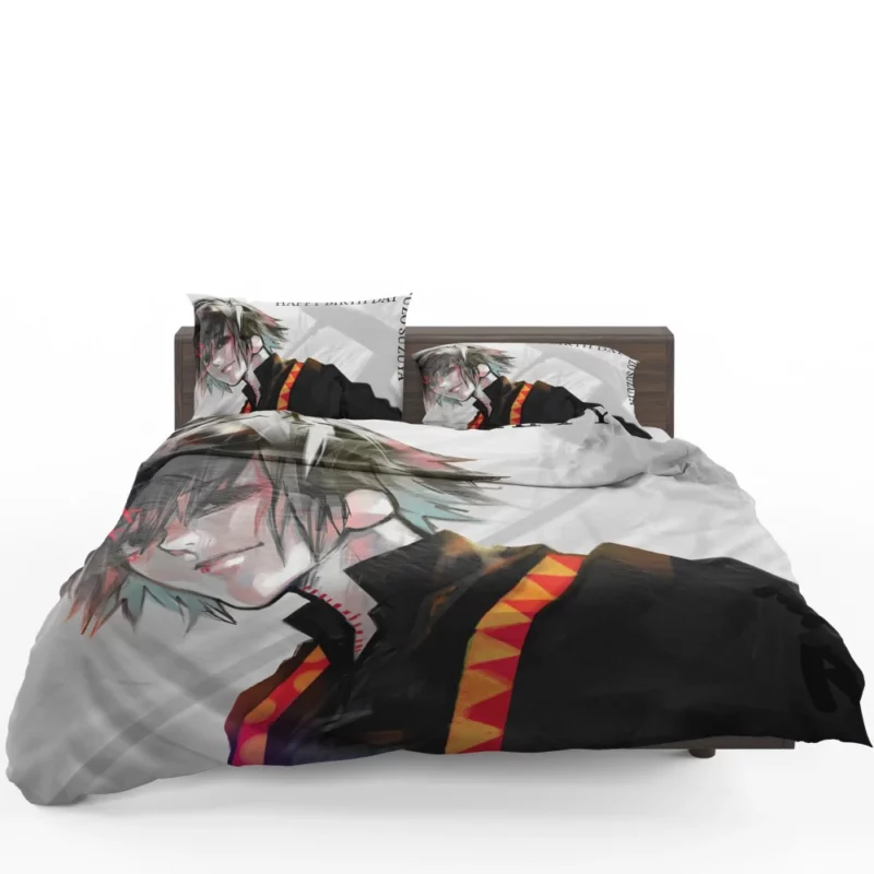 Touka Kirishima Blossoming Ghoul Anime Bedding Set