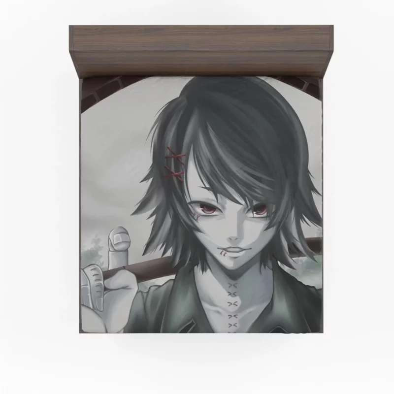 Touka Kirishima Fierce Protector Anime Fitted Sheet