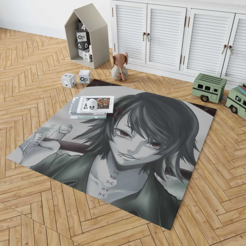 Touka Kirishima Fierce Protector Anime Rug 1