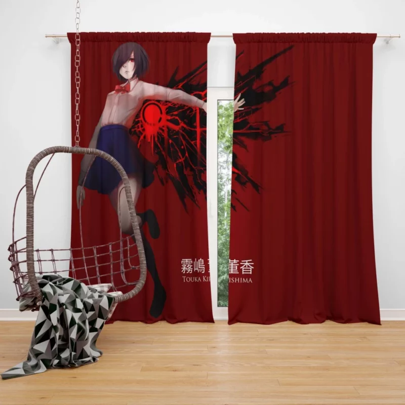 Touka Kirishima Ghoul Warrior Anime Curtain