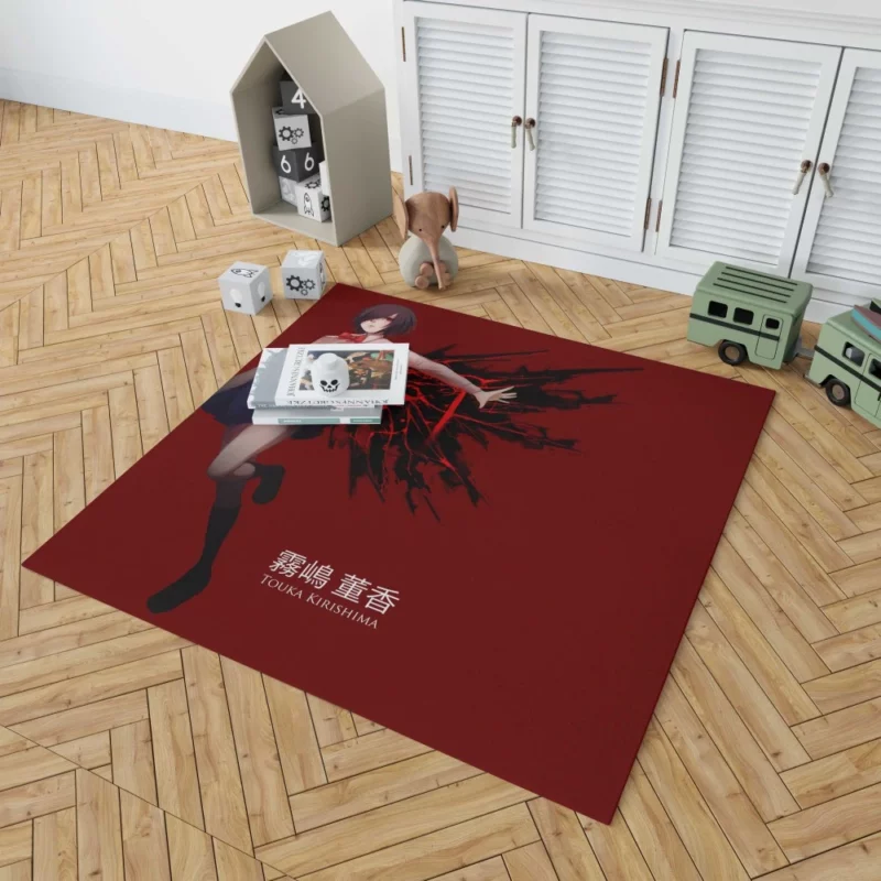 Touka Kirishima Ghoul Warrior Anime Rug 1