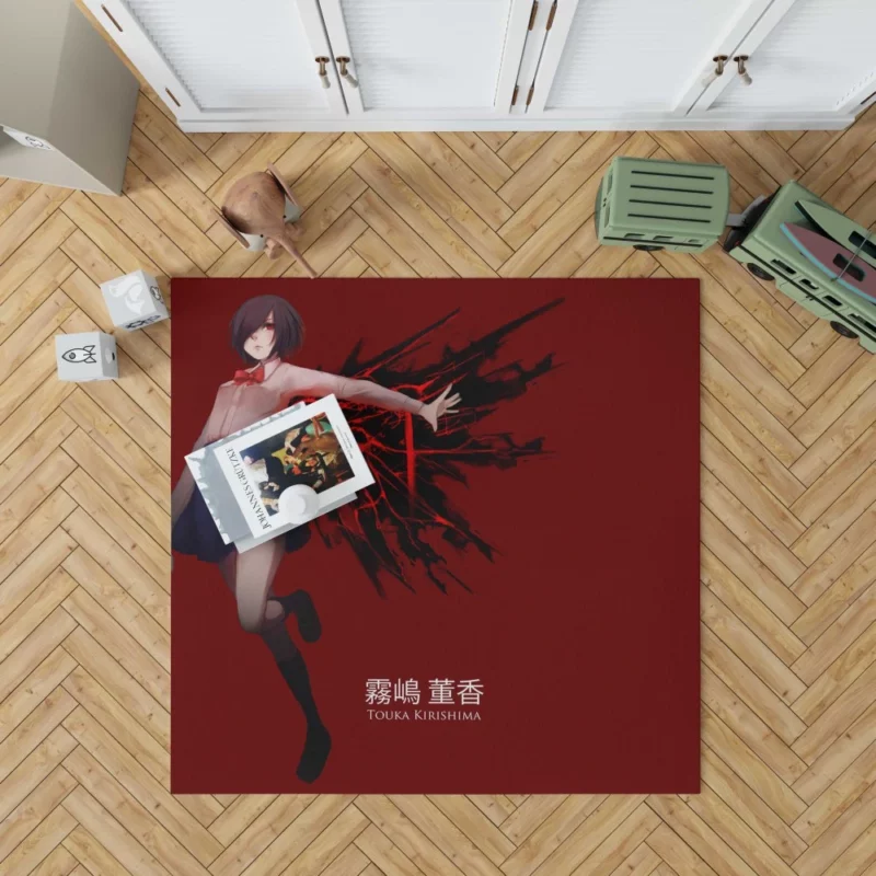 Touka Kirishima Ghoul Warrior Anime Rug