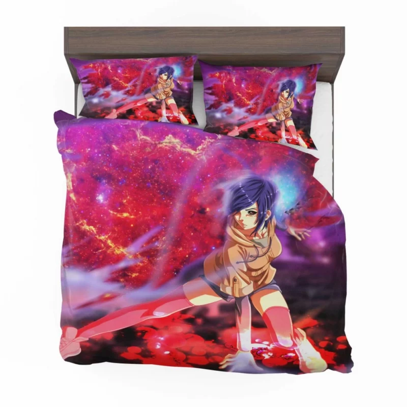 Touka Kirishima Ghoul with Purple Hair Anime Bedding Set 1