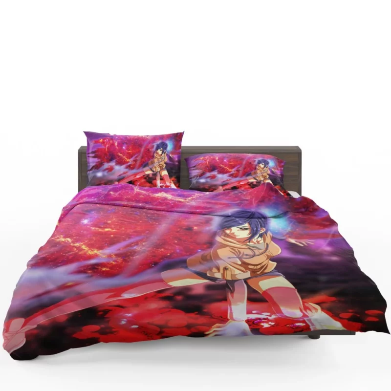 Touka Kirishima Ghoul with Purple Hair Anime Bedding Set