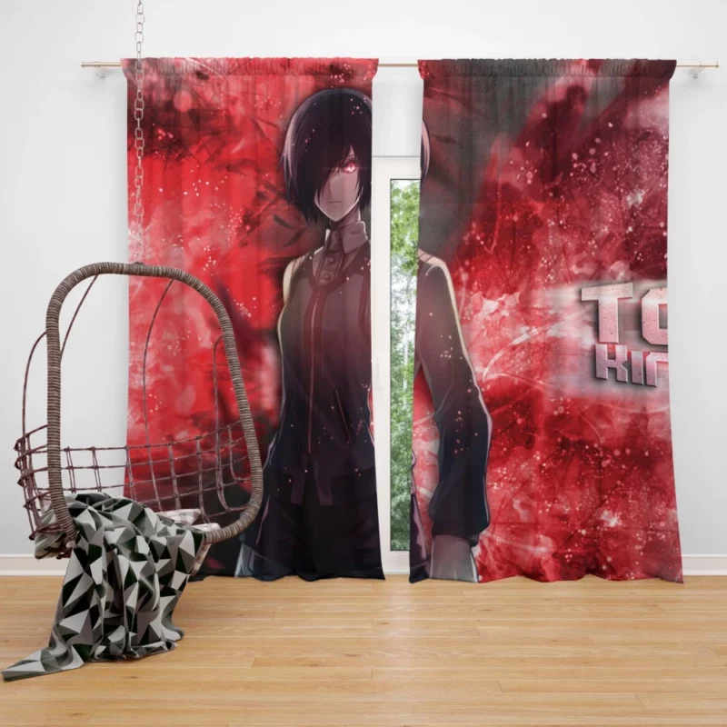 Touka Kirishima Midnight Muse Anime Curtain