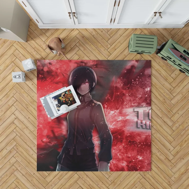 Touka Kirishima Midnight Muse Anime Rug