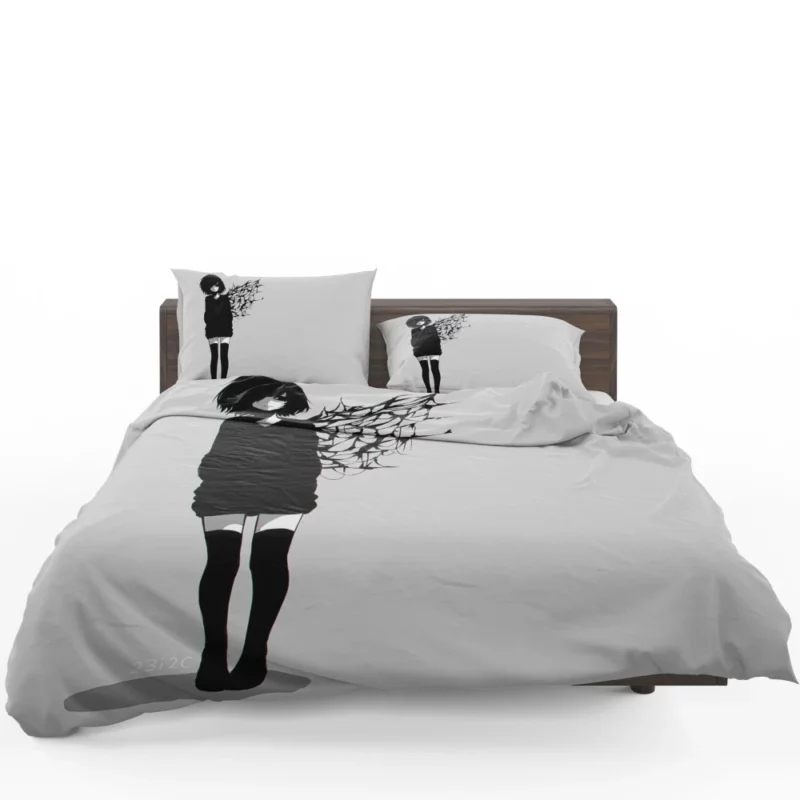 Touka Kirishima Night Guardian Anime Bedding Set