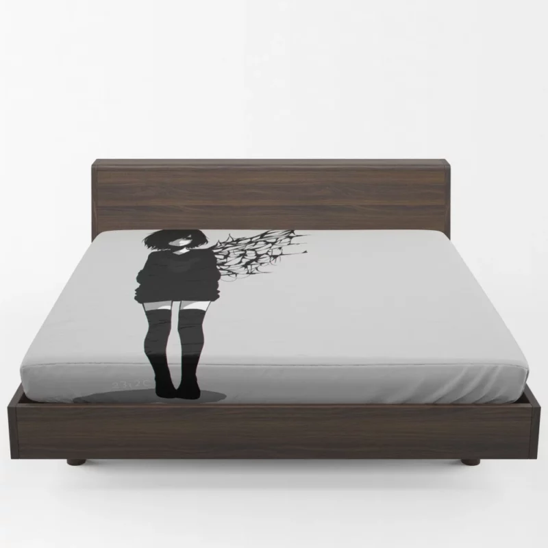 Touka Kirishima Night Guardian Anime Fitted Sheet 1