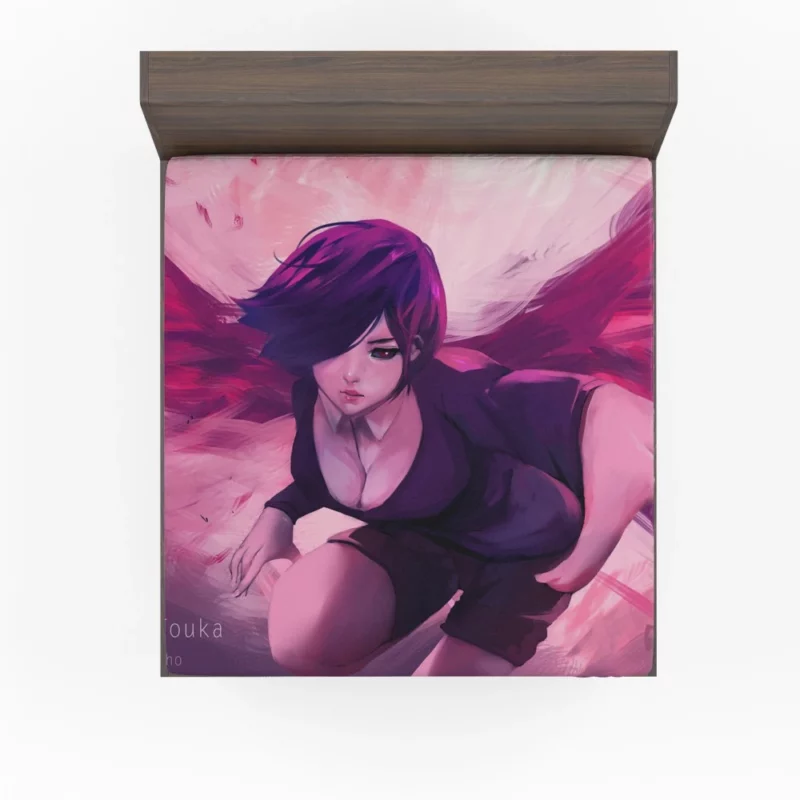 Touka Kirishima Quiet Enigma Anime Fitted Sheet