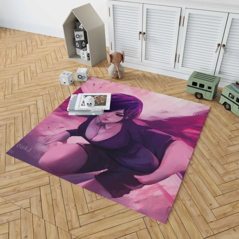 Touka Kirishima Quiet Enigma Anime Rug 1