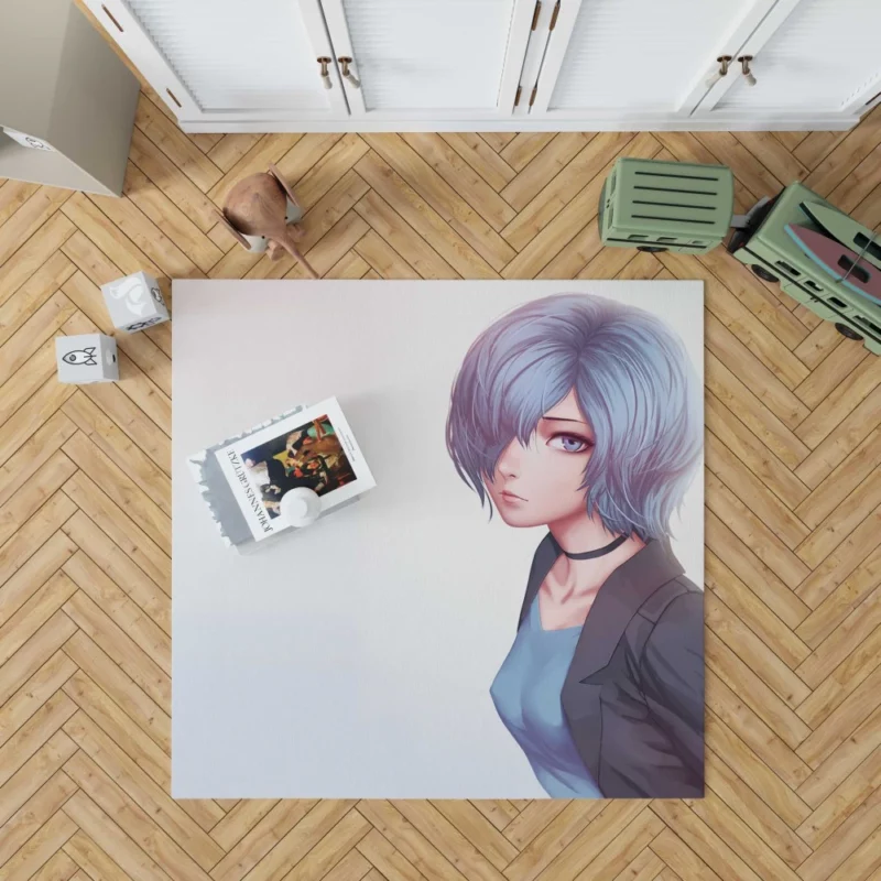 Touka Kirishima Serene Ghoul Anime Rug