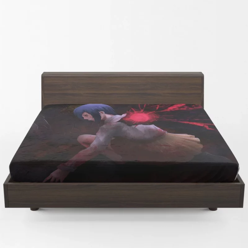 Touka Kirishima Strength and Grace Anime Fitted Sheet 1