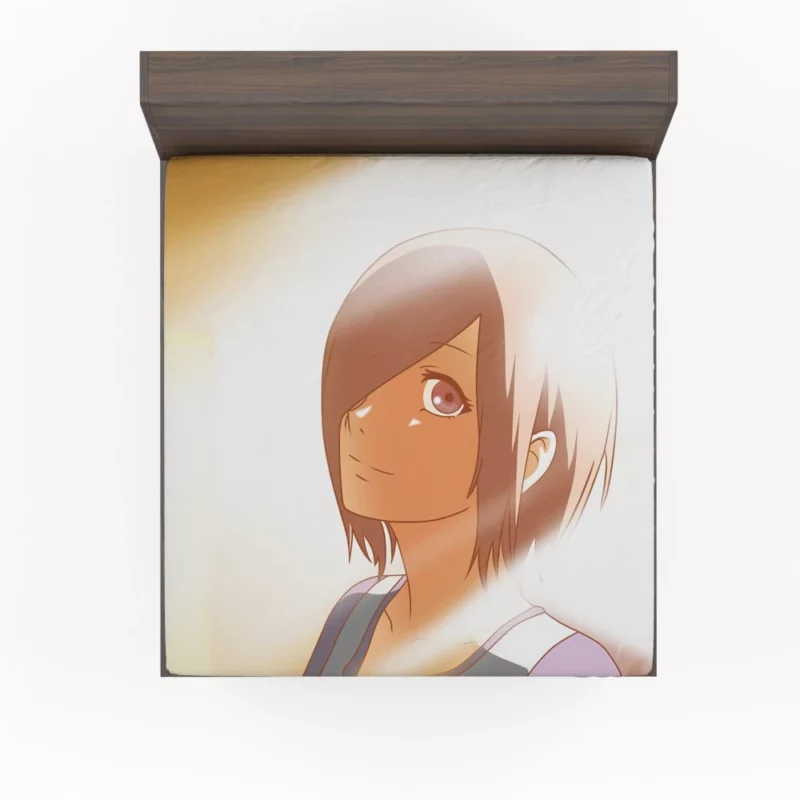 Touka Kirishima Sunlit Smile Anime Fitted Sheet