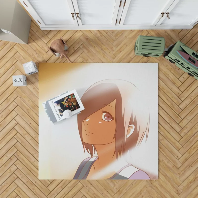 Touka Kirishima Sunlit Smile Anime Rug