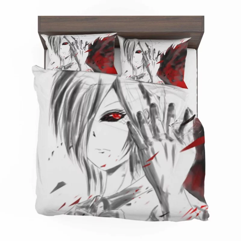 Touka Red-Eyed Heroine of Tokyo Ghoul Anime Bedding Set 1