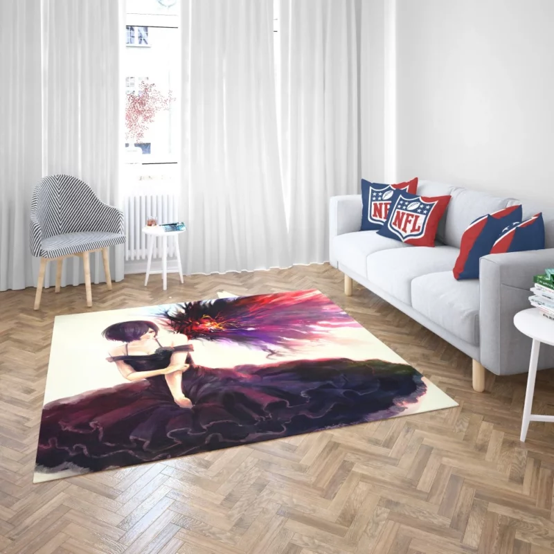 Touka Tokyo Ghoul Alluring Kagune Queen Anime Rug 2