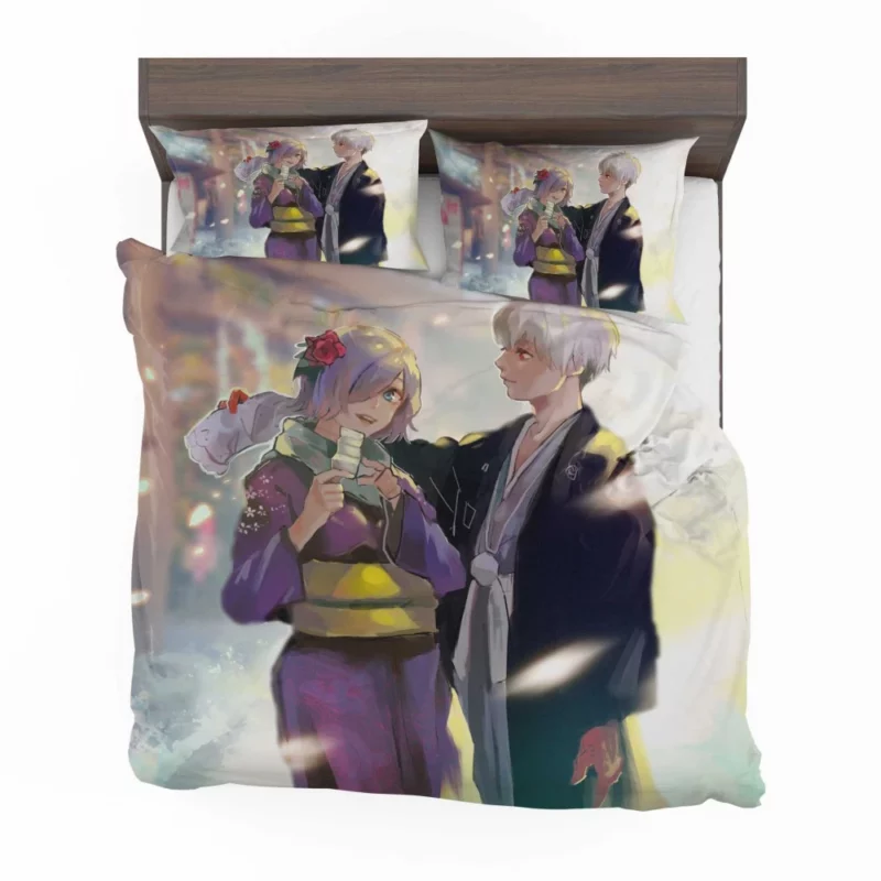 Touka and Haise Ghoul Bonds Anime Bedding Set 1