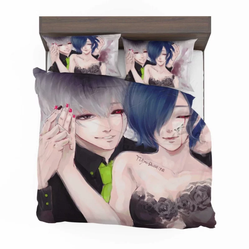 Touka and Kaneki Ghoulish Pair Anime Bedding Set 1