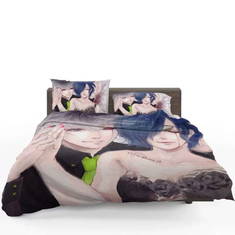 Touka and Kaneki Ghoulish Pair Anime Bedding Set