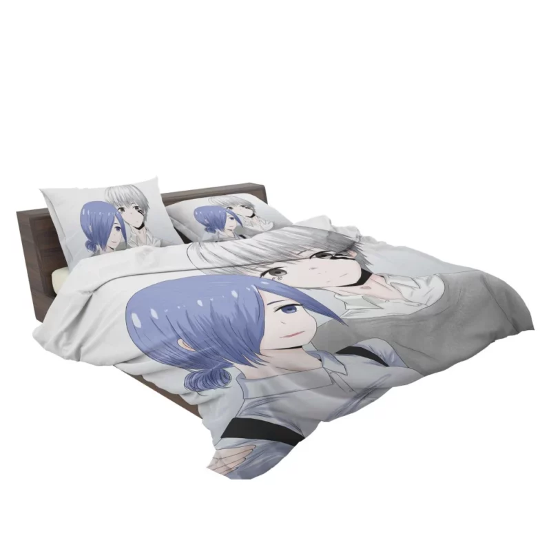 Touka and Kaneki Tokyo Ghoul Connection Anime Bedding Set 2