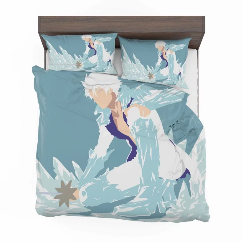 Toushiro Hitsugaya Frozen Commander Anime Bedding Set 1