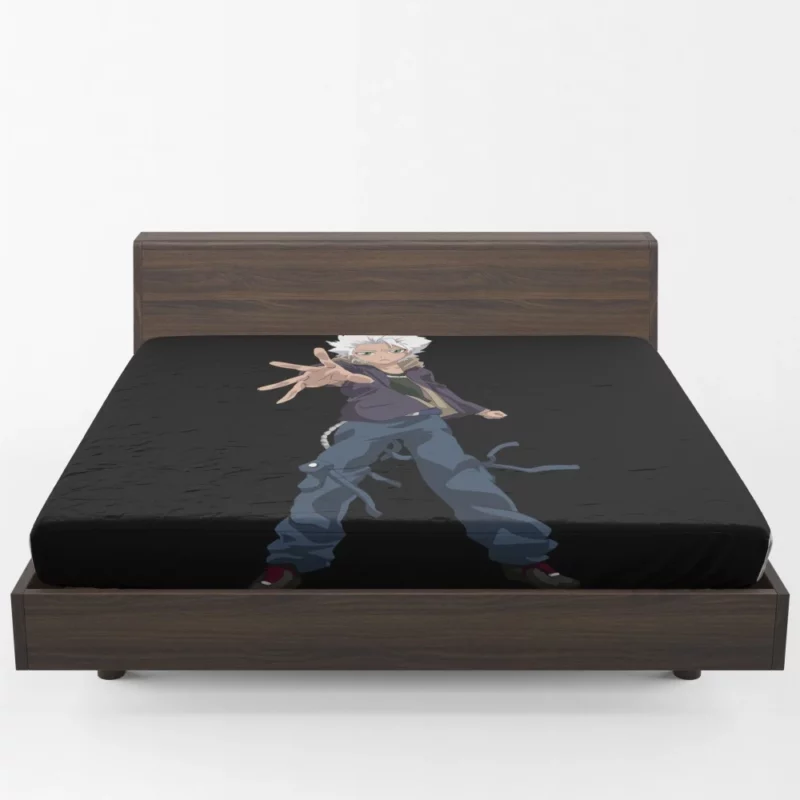 Toushiro Hitsugaya Frozen Vigilance Anime Fitted Sheet 1