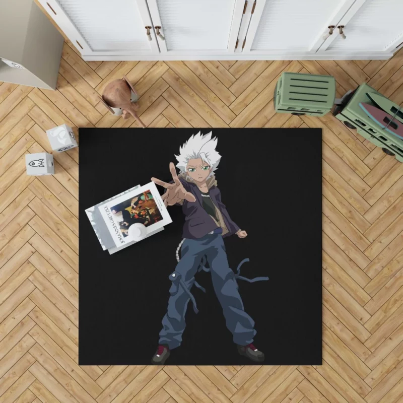 Toushiro Hitsugaya Frozen Vigilance Anime Rug