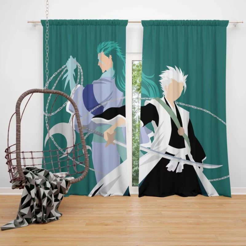 Toushiro Hitsugaya Hyorinmaru Keeper Anime Curtain