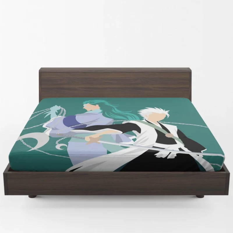 Toushiro Hitsugaya Hyorinmaru Keeper Anime Fitted Sheet 1