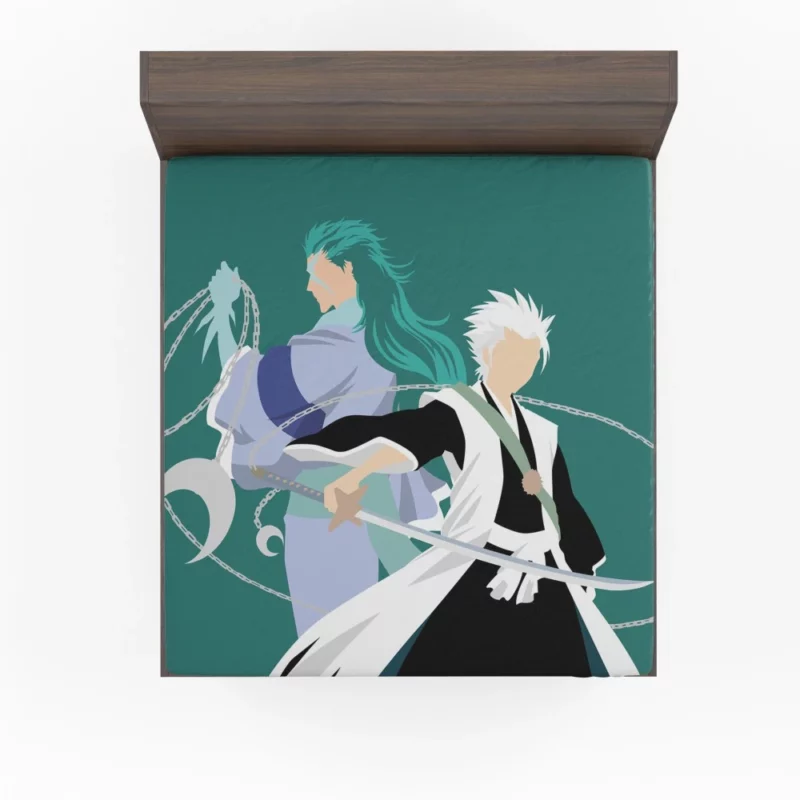 Toushiro Hitsugaya Hyorinmaru Keeper Anime Fitted Sheet