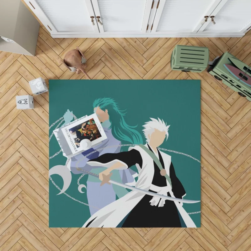 Toushiro Hitsugaya Hyorinmaru Keeper Anime Rug