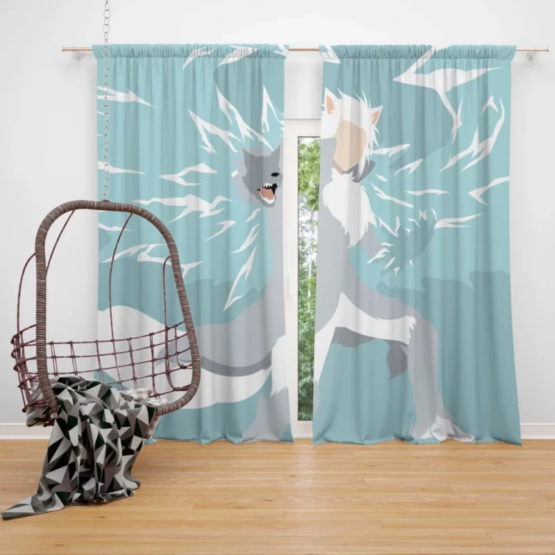 Toushiro Hitsugaya Icy Hero Anime Curtain