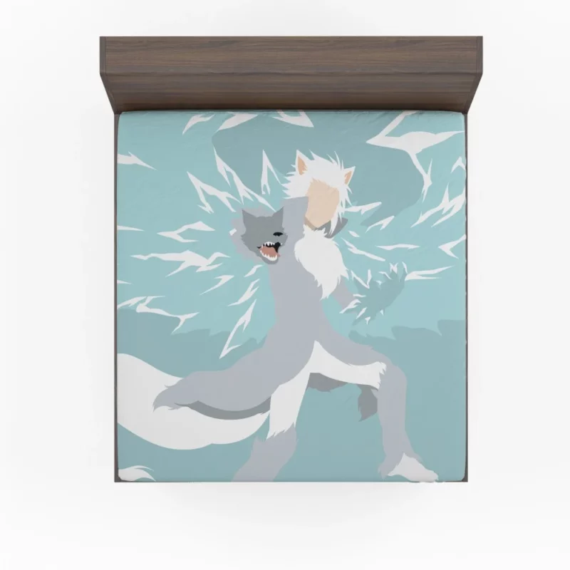 Toushiro Hitsugaya Icy Hero Anime Fitted Sheet