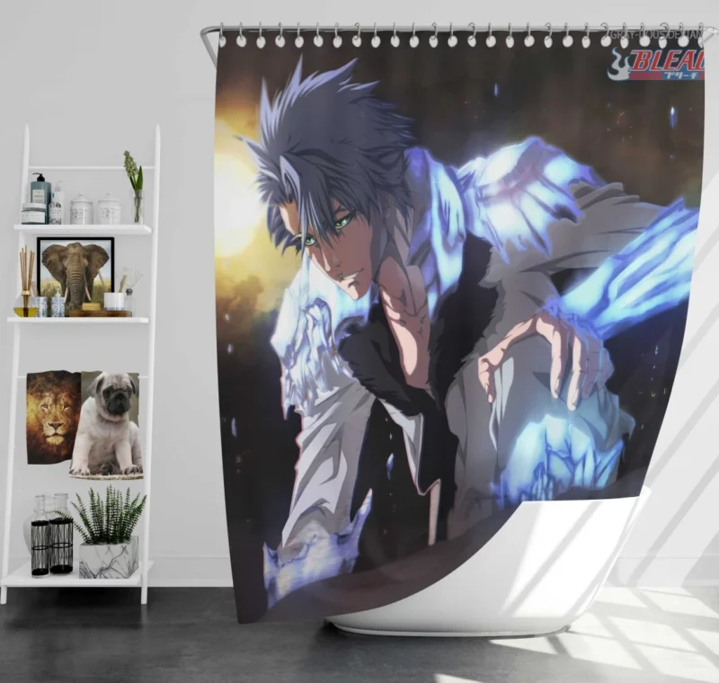 Toushiro Hitsugaya Soul of Ice Anime Shower Curtain