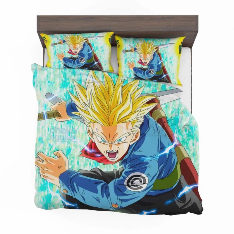 Trunks Adventures in Dragon Ball Super Anime Bedding Set 1