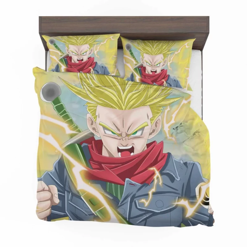 Trunks Evolution in Dragon Ball Super Anime Bedding Set 1