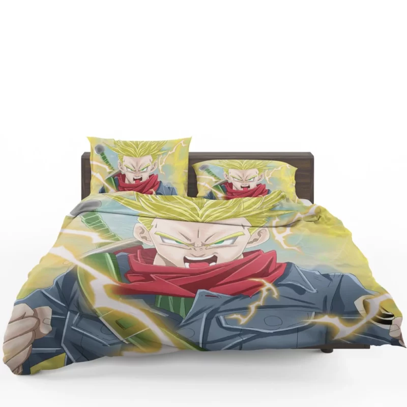 Trunks Evolution in Dragon Ball Super Anime Bedding Set