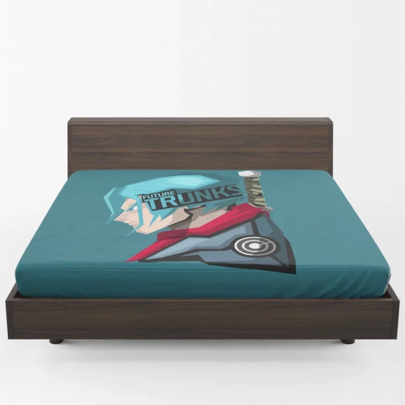 Trunks Future Warrior Anime Fitted Sheet 1