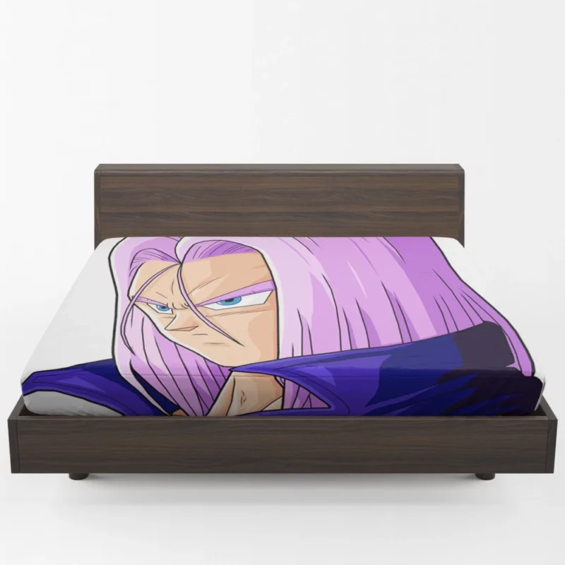 Trunks Iconic Character in Dragon Ball Z Anime Fitted Sheet 1