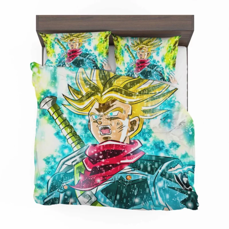 Trunks Role in Dragon Ball Super Anime Bedding Set 1