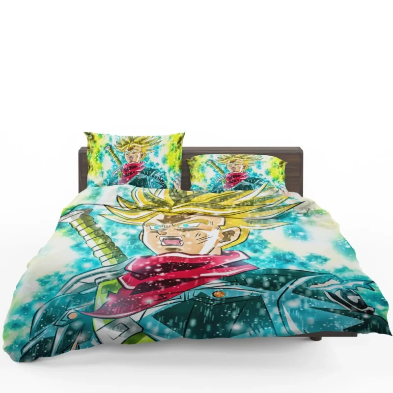Trunks Role in Dragon Ball Super Anime Bedding Set