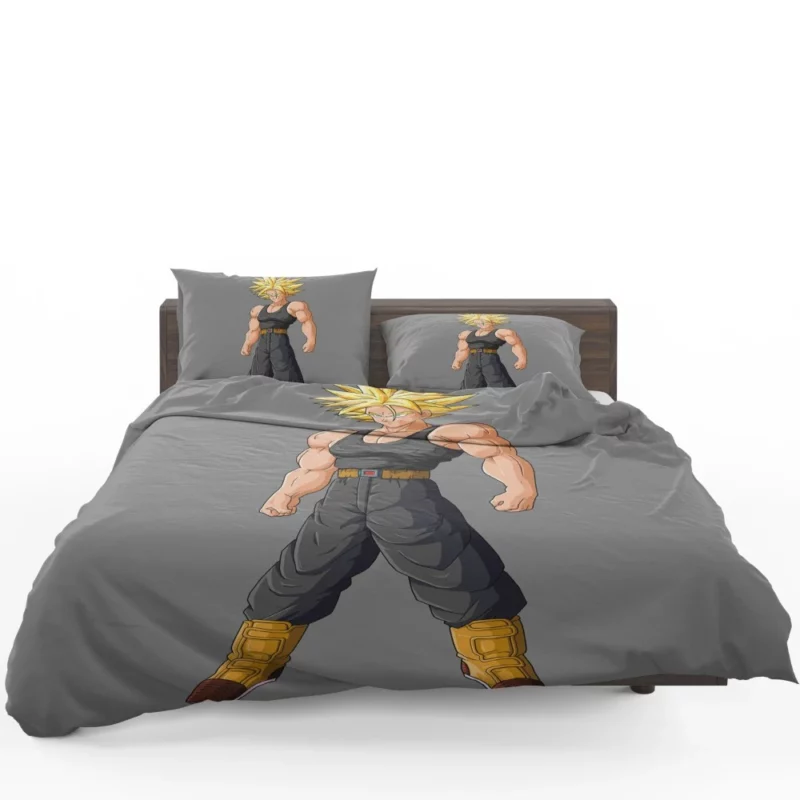 Trunks SSJ Form Powerful Warrior Anime Bedding Set