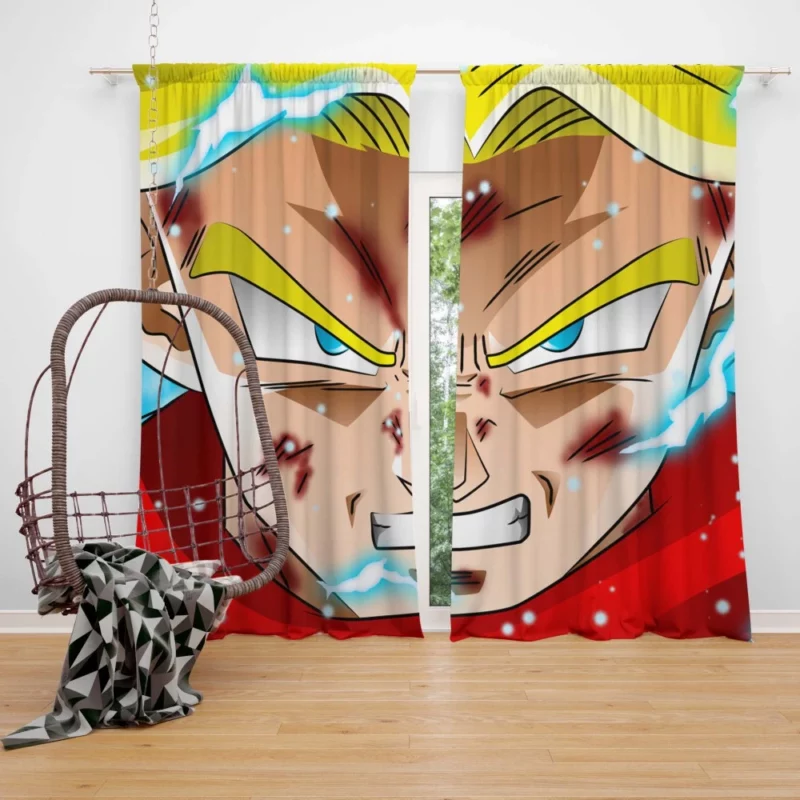 Trunks Saiyan Savior Anime Curtain