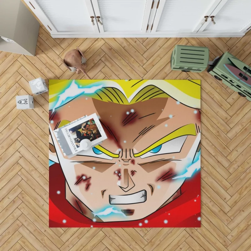 Trunks Saiyan Savior Anime Rug